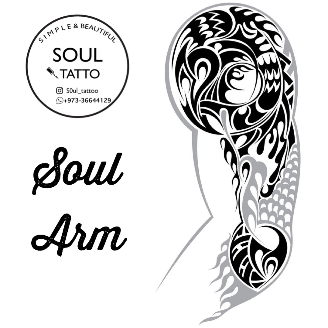Soul Arm - s0ul tattoo