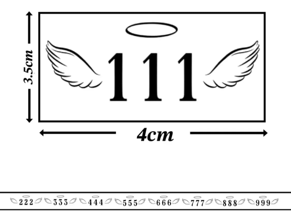 ANGELS NUMBER - SOUL TATTOO