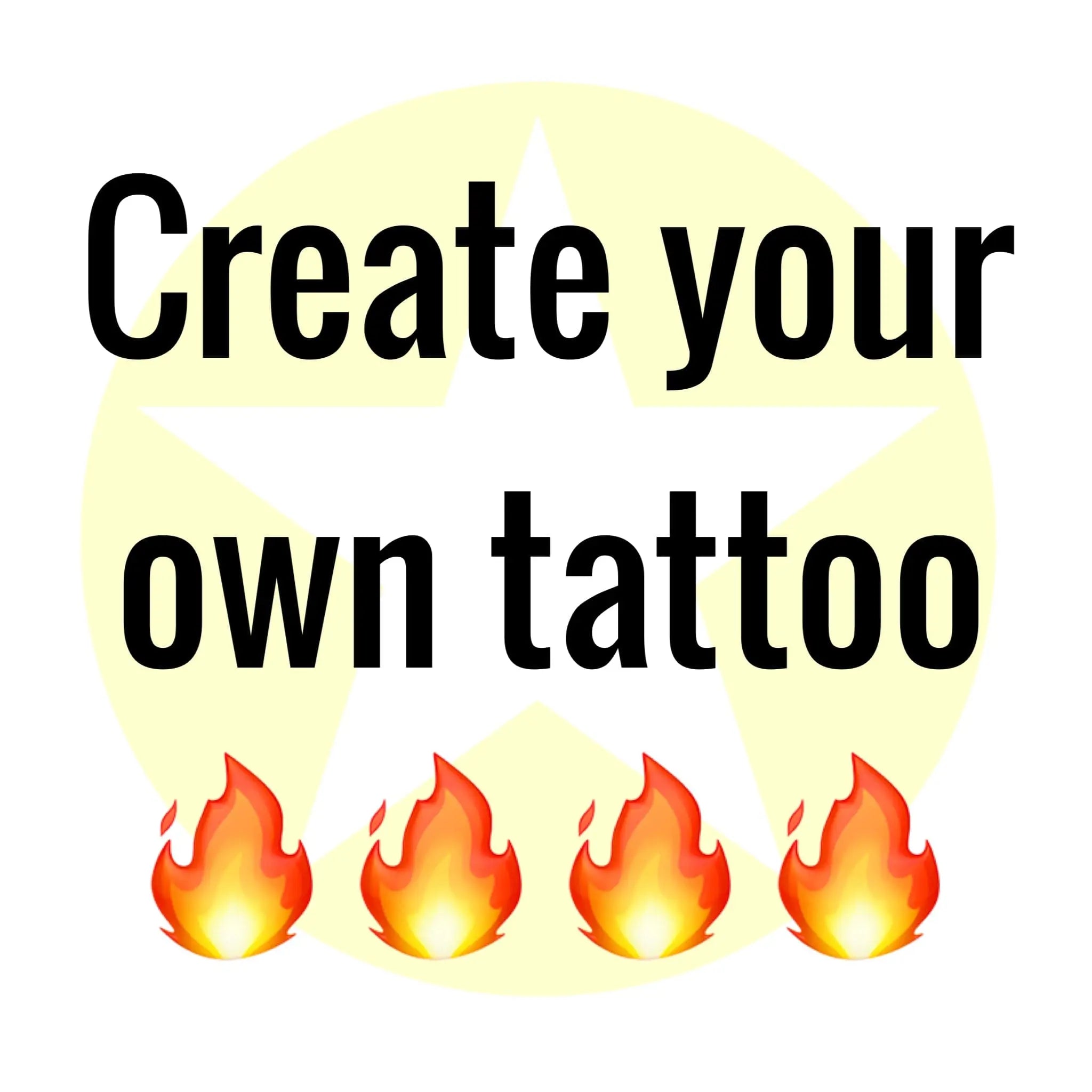 customize your tattoo - SOUL TATTOO